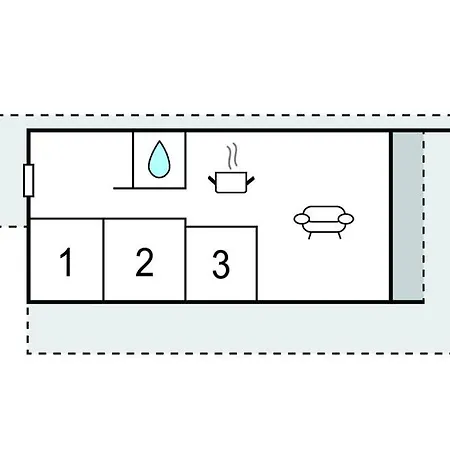 2 Bedroom In Ferienhaus
